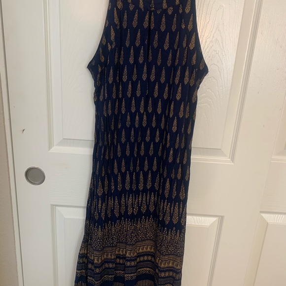 Lapogee Sleeveless thin strip Dress Sz L - Picture 5 of 9
